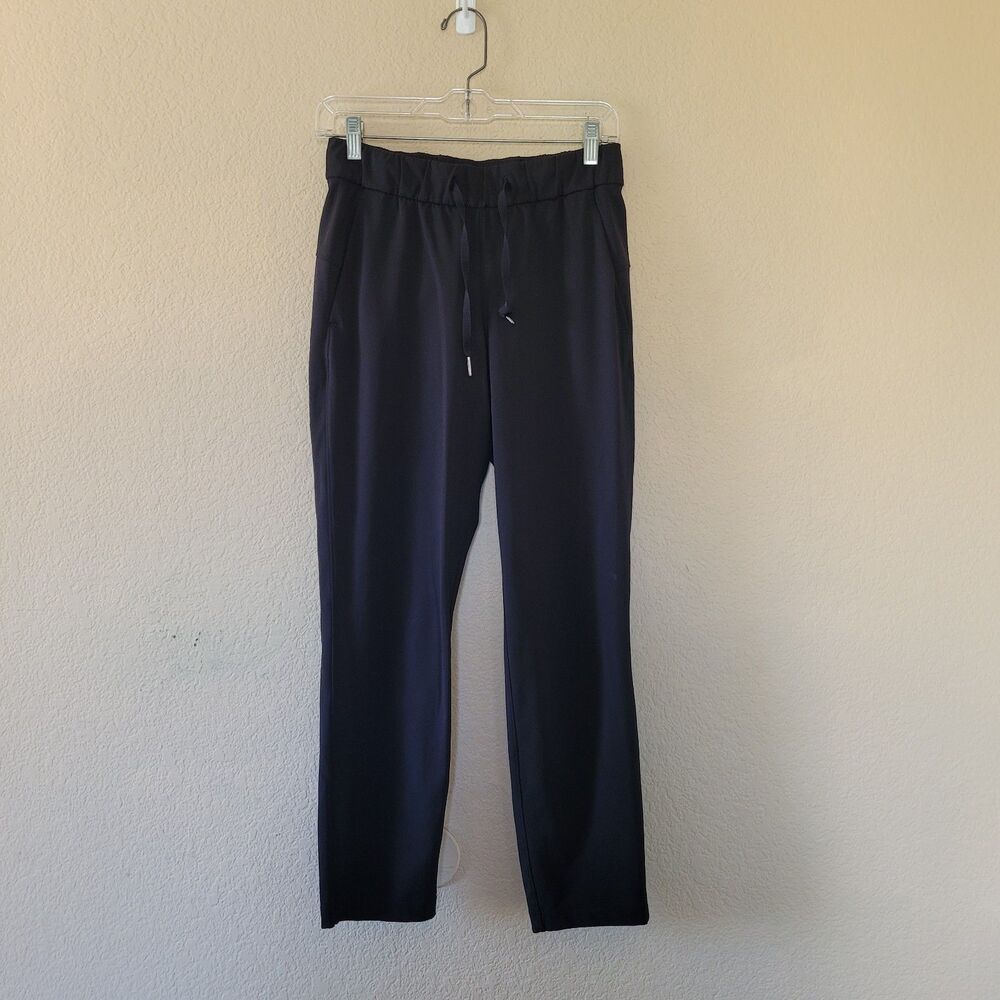 Lululemon On the Fly 7/8 Pant Black Full-On Luxtreme W5BPNS Womens Size 4